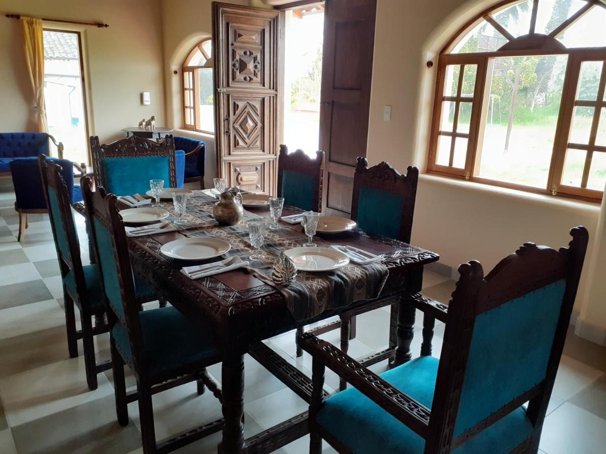 Hosteria Oro Azul Cotacachi Buitenkant foto